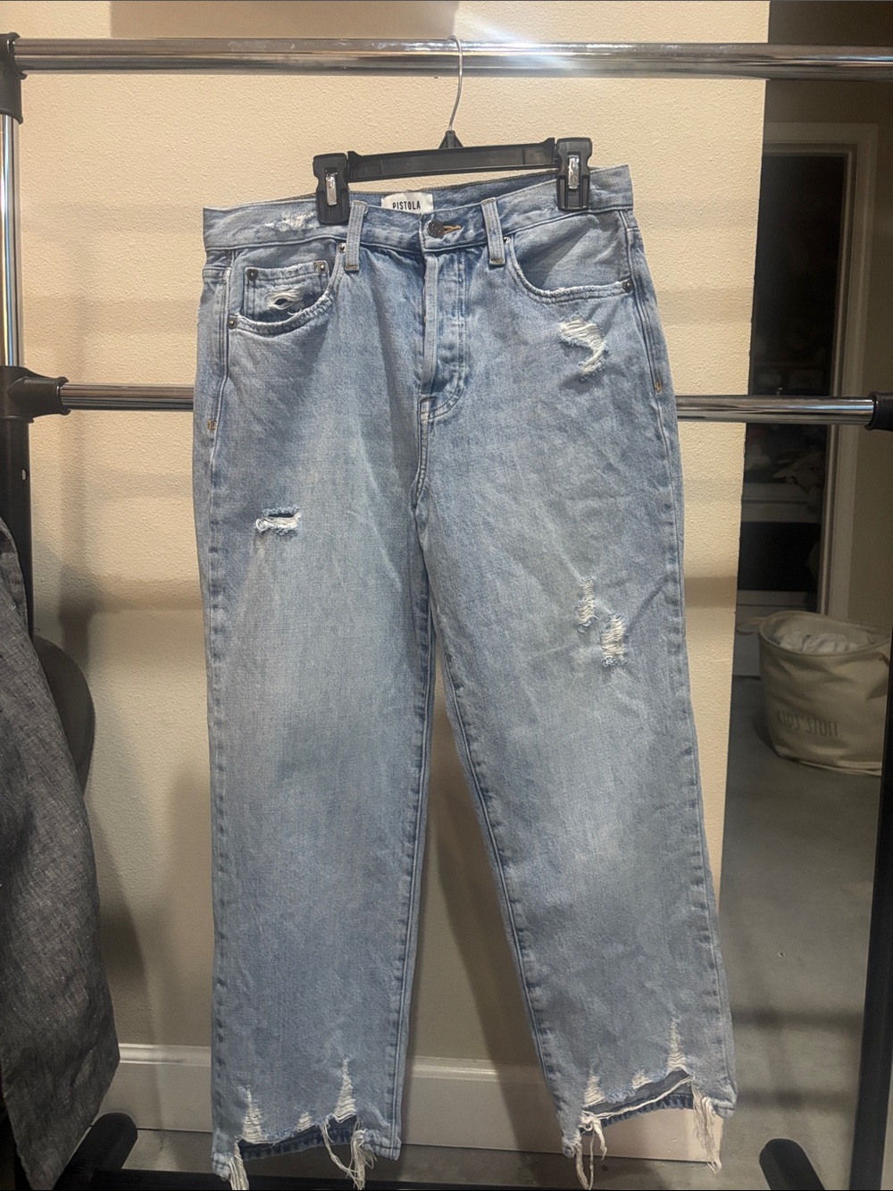 Pistola Light Blue Boyfriend Jeans